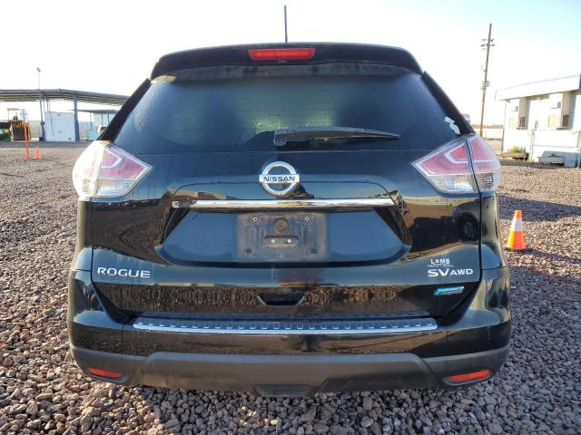 5N1AT2MV8EC753290 - 2014 NISSAN ROGUE S BLACK photo 6