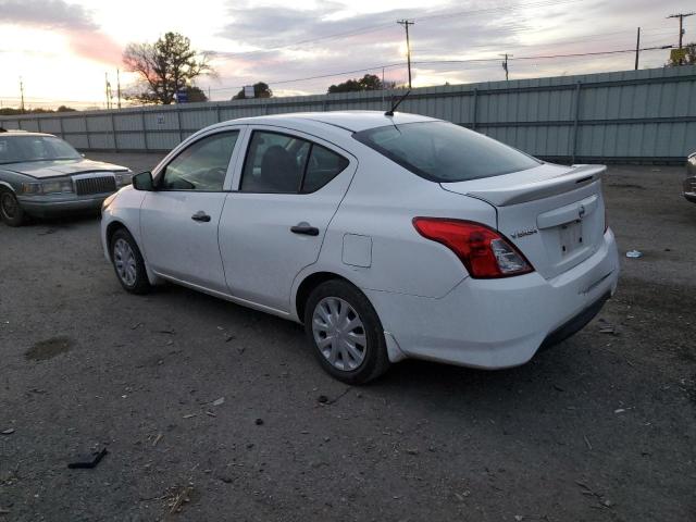 3N1CN7AP0HL904631 - 2017 NISSAN VERSA S WHITE photo 2