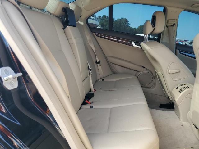 WDDGF8BB2CA726957 - 2012 MERCEDES-BENZ C 300 4MATIC BLACK photo 10