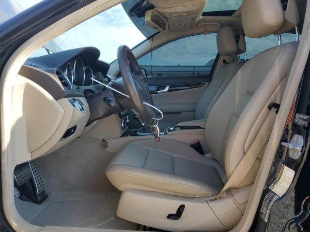 WDDGF8BB2CA726957 - 2012 MERCEDES-BENZ C 300 4MATIC BLACK photo 7