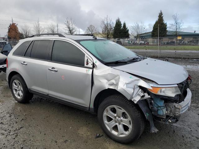 2FMDK4JCXBBA48162 - 2011 FORD EDGE SEL SILVER photo 4