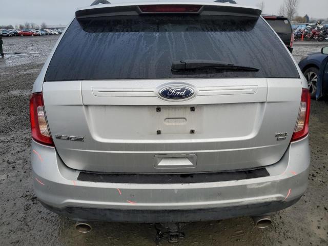 2FMDK4JCXBBA48162 - 2011 FORD EDGE SEL SILVER photo 6