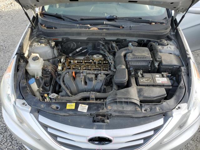 5NPEB4AC2EH877986 - 2014 HYUNDAI SONATA GLS SILVER photo 11