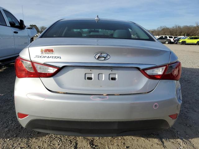 5NPEB4AC2EH877986 - 2014 HYUNDAI SONATA GLS SILVER photo 6