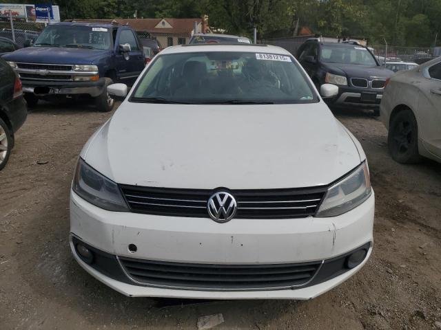 3VWLZ7AJ2BM375792 - 2011 VOLKSWAGEN JETTA SEL WHITE photo 5