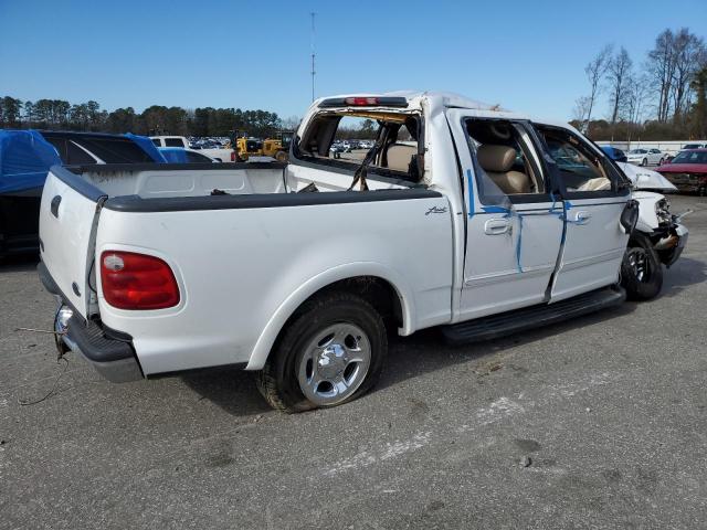 1FTRW07L02KE17678 - 2002 FORD F150 SUPERCREW WHITE photo 3