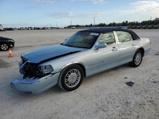 2LNHM82V49X629236 - 2009 LINCOLN TOWN CAR SIGNATURE LIMITED BLUE photo 1