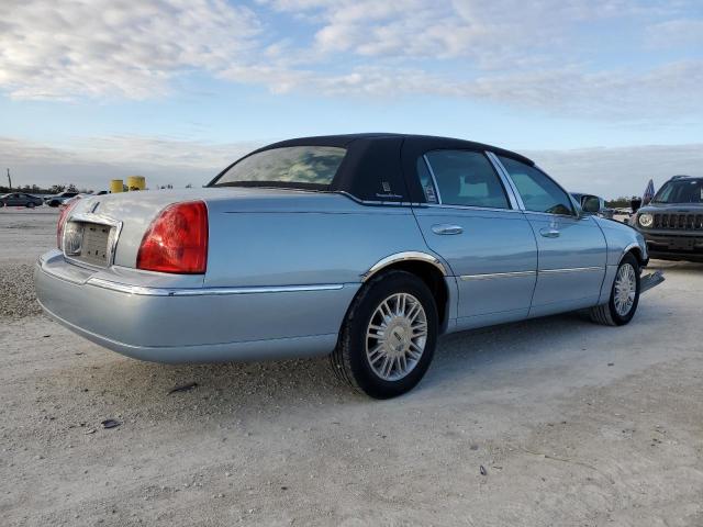 2LNHM82V49X629236 - 2009 LINCOLN TOWN CAR SIGNATURE LIMITED BLUE photo 3