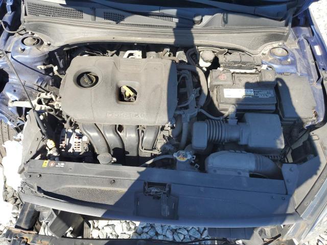 3KPF24AD7KE067783 - 2019 KIA FORTE FE BLUE photo 11