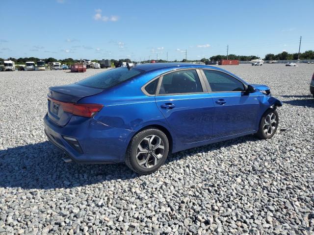 3KPF24AD7KE067783 - 2019 KIA FORTE FE BLUE photo 3