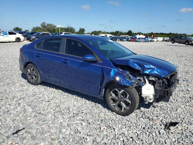 3KPF24AD7KE067783 - 2019 KIA FORTE FE BLUE photo 4