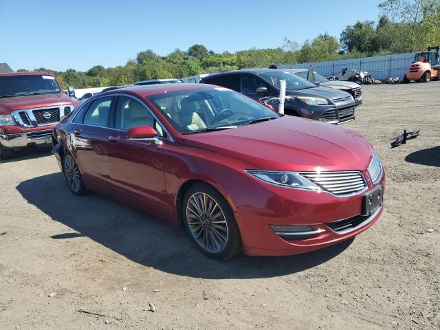 3LN6L2LU2DR804734 - 2013 LINCOLN MKZ HYBRID Rouge photo 4