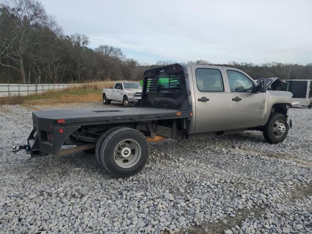 1GC4CZCG3DF106449 - 2013 CHEVROLET SILVERADO C3500 SILVER photo 3