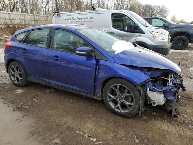 1FADP3K2XDL372596 - 2013 FORD FOCUS SE BLUE photo 4