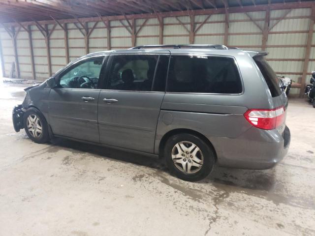 5FNRL38697B500324 - 2007 HONDA ODYSSEY EXL ნაცრისფერი ფოტო 2