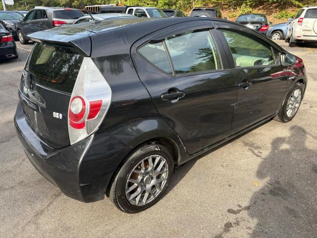 JTDKDTB32C1029648 - 2012 TOYOTA PRIUS C BLACK photo 4