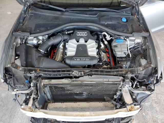 WAUHGAFC9CN096267 - 2012 AUDI A6 PRESTIGE ნაცრისფერი ფოტო 11