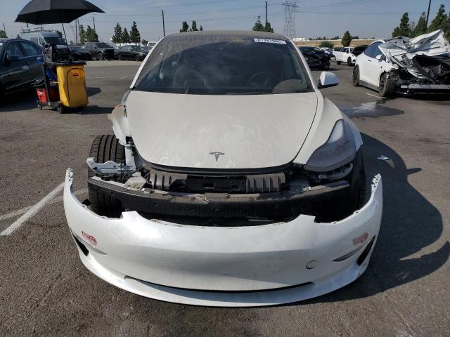 5YJ3E1EB2NF157908 - 2022 TESLA MODEL 3 WHITE photo 5
