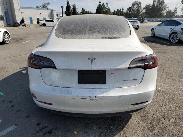 5YJ3E1EB2NF157908 - 2022 TESLA MODEL 3 WHITE photo 6