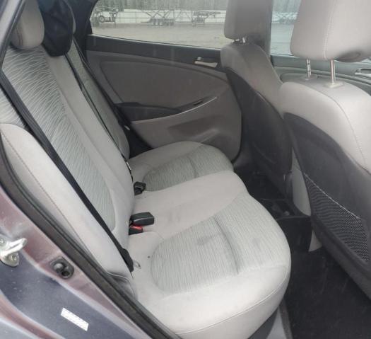 KMHCT4AE1GU115663 - 2016 HYUNDAI ACCENT SE GRAY photo 10