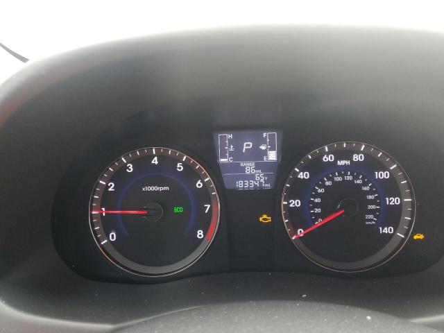 KMHCT4AE1GU115663 - 2016 HYUNDAI ACCENT SE GRAY photo 9