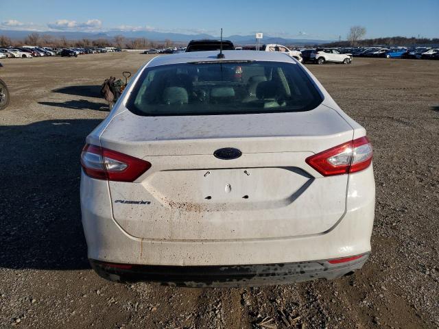 3FA6P0G71ER331577 - 2014 FORD FUSION S WHITE photo 6