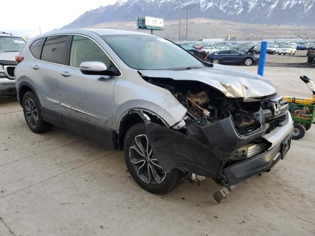 5J6RW2H88LL035569 - 2020 HONDA CR-V EXL SILVER photo 4