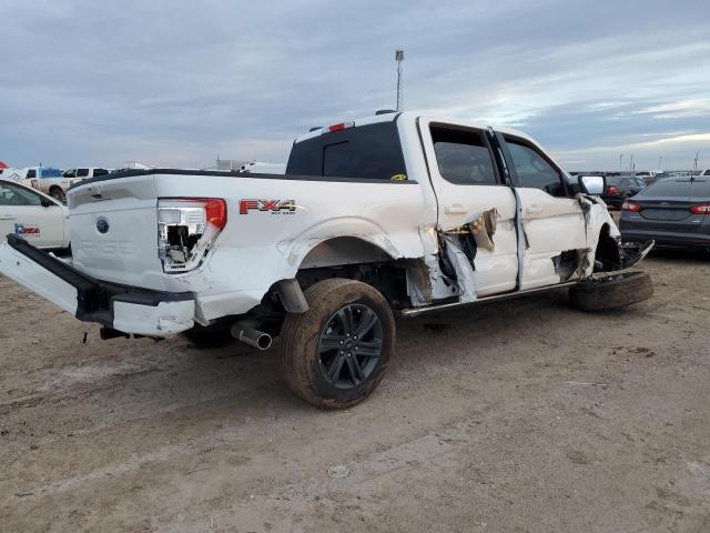 1FTFW1ED7PFB64699 - 2023 FORD F150 SUPERCREW WHITE photo 3