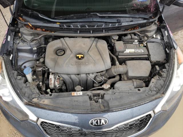 KNAFK5A82G5617688 - 2016 KIA FORTE LX GRAY photo 11