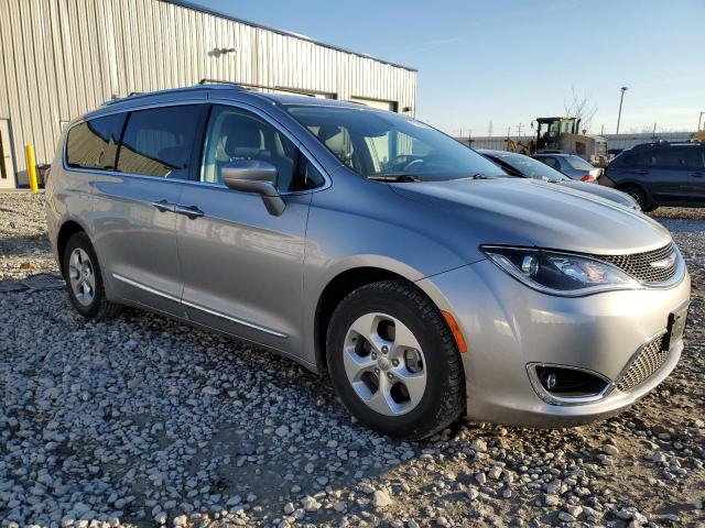 2C4RC1EG1HR684262 - 2017 CHRYSLER PACIFICA TOURING L PLUS SILVER photo 4