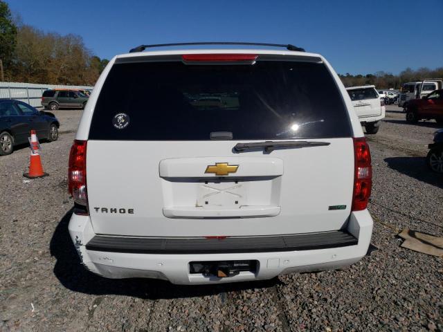 1GNSCBE07CR225267 - 2012 CHEVROLET TAHOE C1500 LT WHITE photo 6