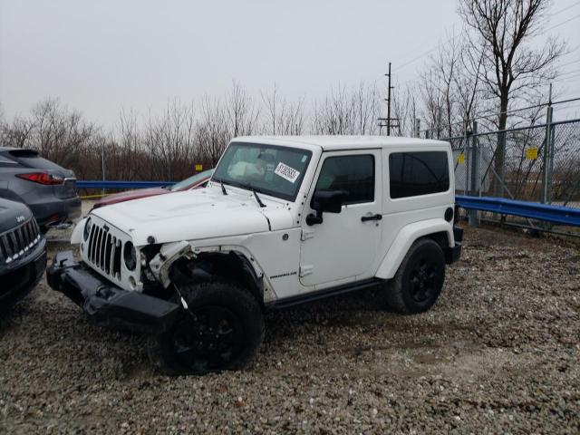 1C4AJWBG5FL737488 - 2015 JEEP WRANGLER SAHARA WHITE photo 1