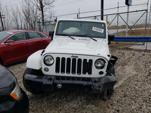 1C4AJWBG5FL737488 - 2015 JEEP WRANGLER SAHARA WHITE photo 5