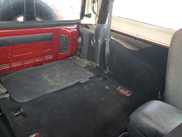 1C4AJWAG0CL167333 - 2012 JEEP WRANGLER SPORT 红色 照片 11