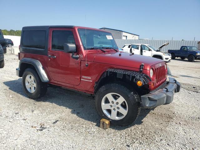 1C4AJWAG0CL167333 - 2012 JEEP WRANGLER SPORT 红色 照片 4