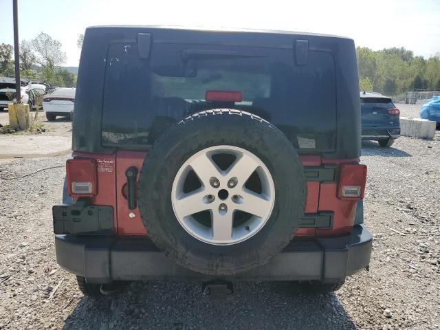 1C4AJWAG0CL167333 - 2012 JEEP WRANGLER SPORT 红色 照片 6