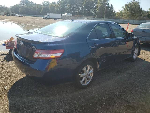 4T4BF3EK2BR121886 - 2011 TOYOTA CAMRY BASE Bleu photo 3