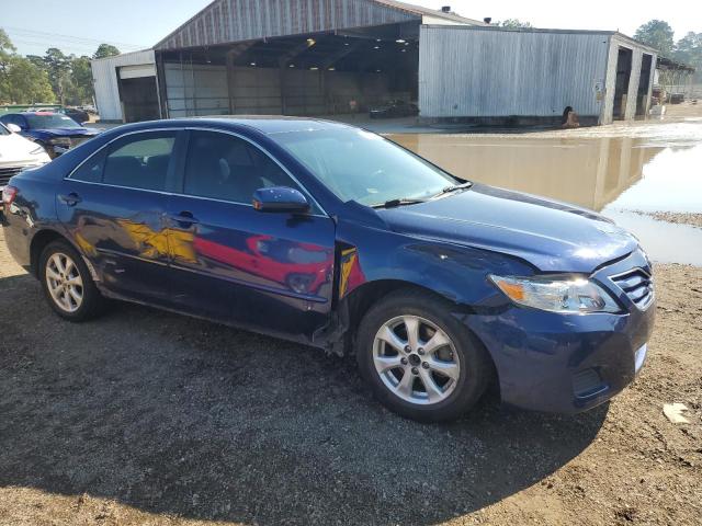 4T4BF3EK2BR121886 - 2011 TOYOTA CAMRY BASE Bleu photo 4