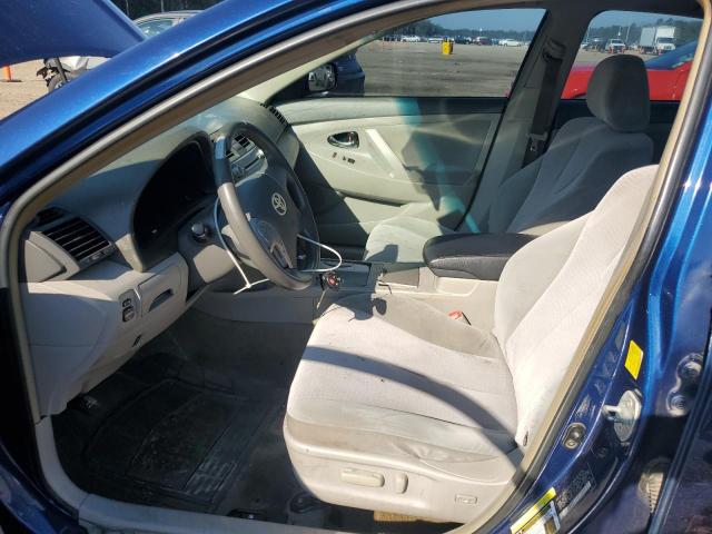 4T4BF3EK2BR121886 - 2011 TOYOTA CAMRY BASE Bleu photo 7