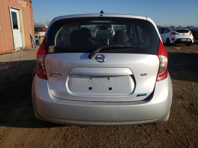 3N1CE2CP6EL350152 - 2014 NISSAN VERSA S SILVER photo 6