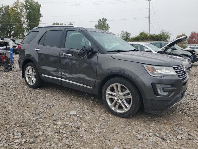 1FM5K7F8XHGA10443 - 2017 FORD EXPLORER LIMITED 灰色 照片 4