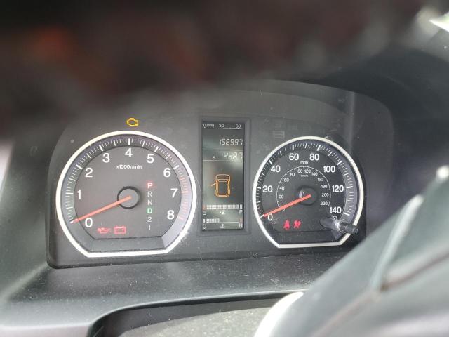 JHLRE48757C012223 - 2007 HONDA CR-V EXL BLACK photo 9