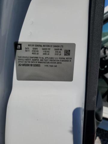 2G1WG5EK1B1329853 - 2011 CHEVROLET IMPALA LT Ağ foto 13