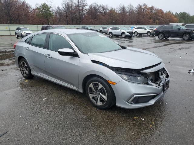 2HGFC2F66KH507283 - 2019 HONDA CIVIC LX SILVER photo 4