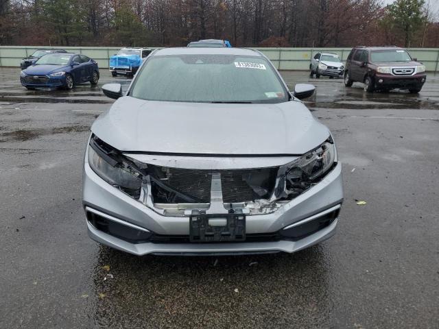 2HGFC2F66KH507283 - 2019 HONDA CIVIC LX SILVER photo 5