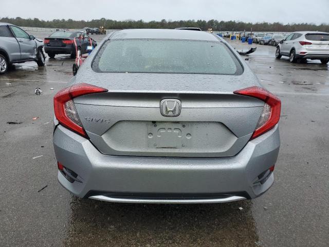 2HGFC2F66KH507283 - 2019 HONDA CIVIC LX SILVER photo 6