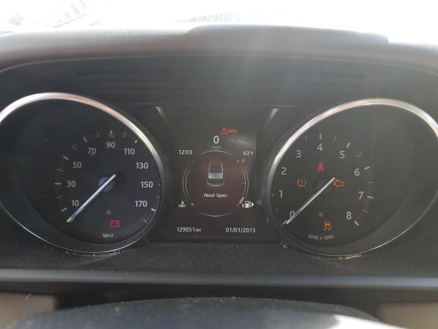 SALWR2VF6GA548395 - 2016 LAND ROVER RANGE ROVE HSE BURGUNDY photo 9