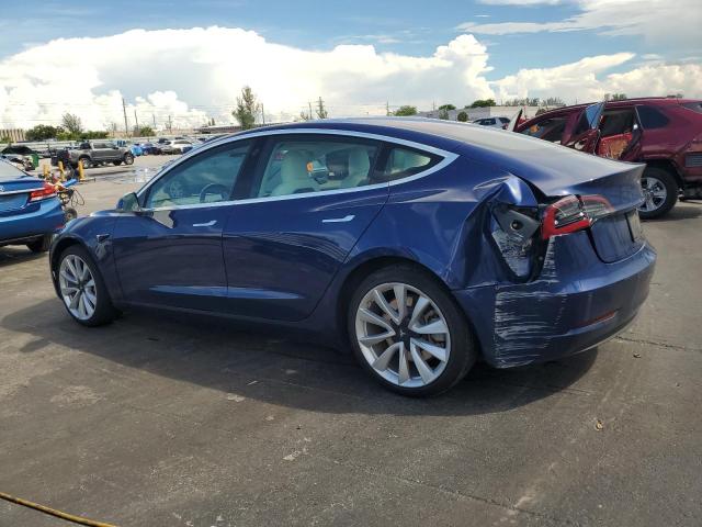 5YJ3E1EA3JF178297 - 2018 TESLA MODEL 3 Көк фото 2