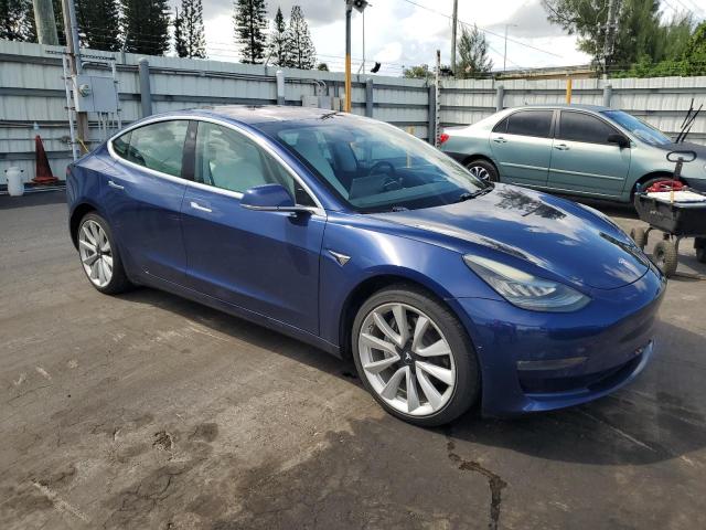 5YJ3E1EA3JF178297 - 2018 TESLA MODEL 3 Көк фото 4
