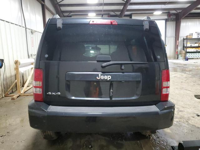 1C4PJMAK5CW138136 - 2012 JEEP LIBERTY SPORT BLACK photo 6